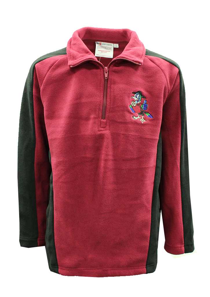 Matangi School Fleece Maroon/Black